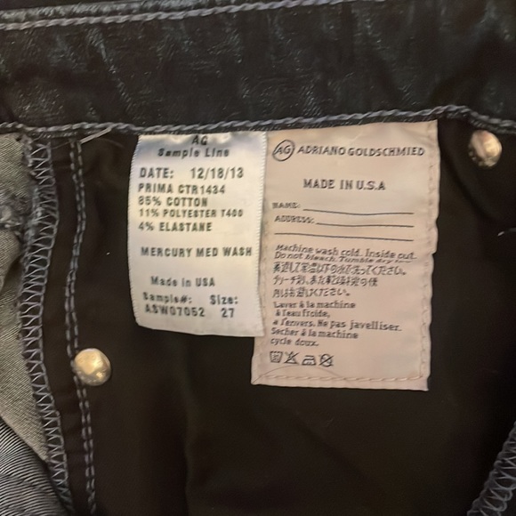 AG Adriano Goldschmied Contour 360-The Prima mid-rise cigarette jeans - Picture 8 of 12